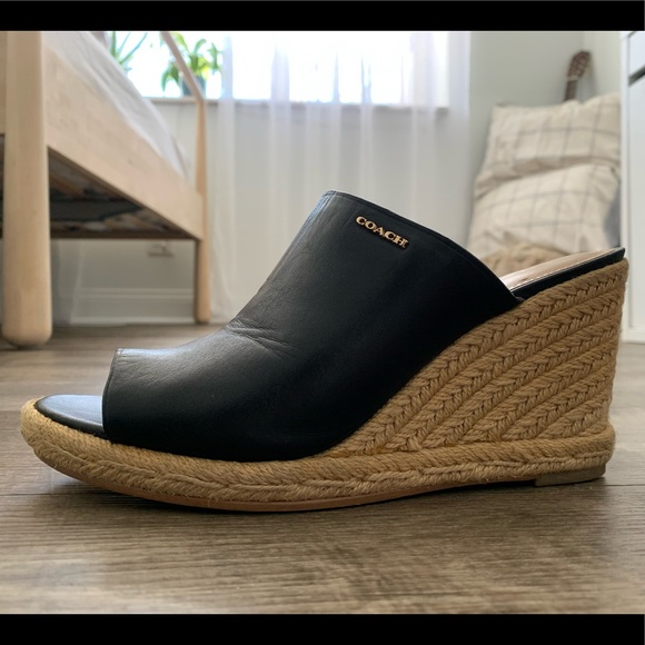 Coach Shoes - Coach Woman’s Gayle Wedge Sandals